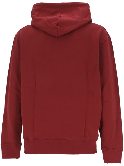 jersey di cotone rosso bordeaux Maison Kitsuné | MM00712KM0129P656